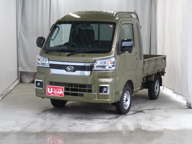 ハイゼットトラックジャンボエクストラ      4WD CVT 1年間無料保証アイドリングストップ 記録簿 ワンオナ LEDライト キーフリー オートライト デフロック 荷台作業照明 ゲートチェーン あゆみ板掛け マニュアルエアコン コーナーセンサー パワーウィンドウ(三重県)の中古車