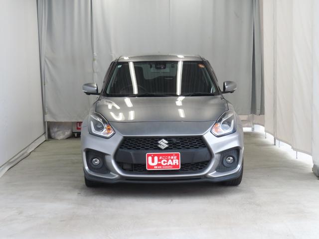 スイフトスポーツベースグレード   7型ナビ パノラマカメラ 1年間無料保証DVD視聴可 1オナ Wエアバック LEDヘットランプ USB接続 電動ミラー 記録簿 前後ドラレコ ETC キーフリー 運転席シートヒーター コーナーセンサー Bluetooth対応 オートエアコン(三重県)の中古車