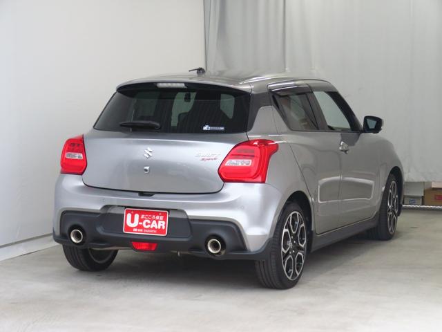 スイフトスポーツベースグレード   7型ナビ パノラマカメラ 1年間無料保証DVD視聴可 1オナ Wエアバック LEDヘットランプ USB接続 電動ミラー 記録簿 前後ドラレコ ETC キーフリー 運転席シートヒーター コーナーセンサー Bluetooth対応 オートエアコン(三重県)の中古車