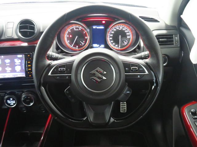 スイフトスポーツベースグレード   7型ナビ パノラマカメラ 1年間無料保証DVD視聴可 1オナ Wエアバック LEDヘットランプ USB接続 電動ミラー 記録簿 前後ドラレコ ETC キーフリー 運転席シートヒーター コーナーセンサー Bluetooth対応 オートエアコン(三重県)の中古車