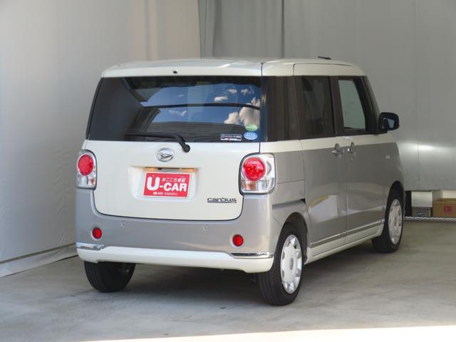 ムーヴキャンバスＸメイクアップリミテッド　ＳＡIII　ＥＴＣ　１年間無料保証ＵＳＢ　Ｂｔオーディオ　ＬＥＤヘッドランプ　地デジ　プッシュスタート　オートハイビーム　ＤＶＤ　ＡＢＳ　純正７型ナビ　前後ドラレコ　パノラマカメラ　キーフリー　両側パワースライドドア　オートエアコン（三重県）の中古車