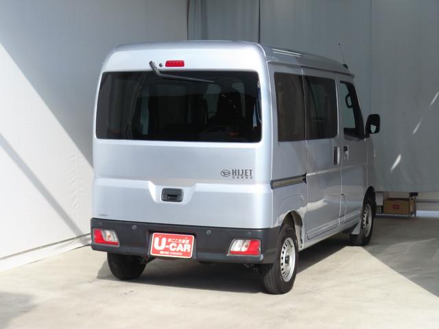 ハイゼットカーゴＤＸ　　　２ＷＤ　ＣＶＴ　マニュアルエアコン　１年間無料保証安全ボディ　キーレスキー　両側スライドドア　エコアイドル　オートライト　記録簿　レーンアシスト　両席エアバッグ　ワンオーナー　コーナーセンサー　パワーウィンドウ　ＡＭ／ＦＭラジオ　レベリング（三重県）の中古車