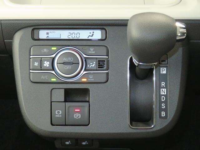 ムーヴキャンバスストライプスＧ　　届出済未使用車　キーフリー　１年間無料保証アイドルストップ　Ｂカメラ　プッシュスタート　運転席・助手席シートヒーター　ワンオーナー　ＬＥＤライト　元試乗車　電動パーキングブレーキ　コーナーセンサー　両側パワースライドドア　オートエアコン（三重県）の中古車