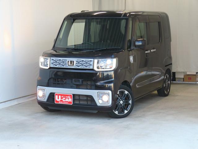 ウェイクＧ　ＳＡ　　純正７型ナビ　キーレスエントリー　１年間無料保証ＡＵＴＯライト　記録簿　衝突安全ボディ　アルミホイール　ＬＥＤヘッド　ＥＴＣ　運転席エアバッグ　ＡＢＳ　アイドリングストップ　両側パワースライドドア　オートエアコン　ＵＳＢ接続　ＣＤ再生　ワンセグ（三重県）の中古車