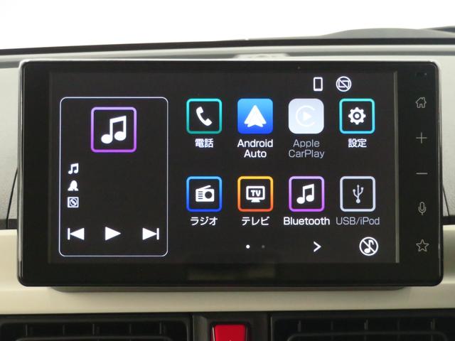 ムーヴキャンバスストライプスG 9型ディスプレイオーディオ 1年間無料保証BLUETOOTH アイドルストップ Bカメラ フルセグTV USBポート プッシュスタート Sヒーター キーフリー LEDライト 電動パーキングブレーキ 両側パワースライドドア コーナーセンサー(三重県)の中古車