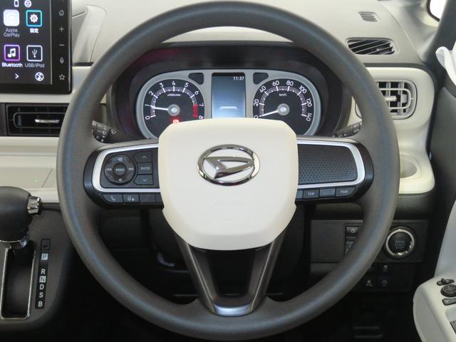 ムーヴキャンバスストライプスG 9型ディスプレイオーディオ 1年間無料保証BLUETOOTH アイドルストップ Bカメラ フルセグTV USBポート プッシュスタート Sヒーター キーフリー LEDライト 電動パーキングブレーキ 両側パワースライドドア コーナーセンサー(三重県)の中古車