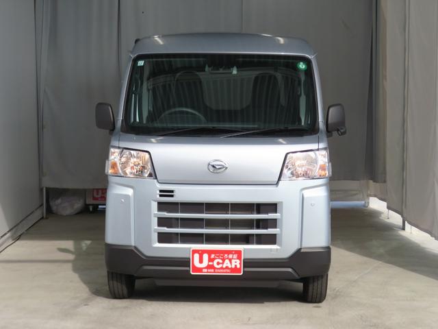 ハイゼットカーゴDXコーナーセンサー 両側スライドドア エコアイドル ハイビームアシスト オートライト 記録簿 ワンオーナー ABS マニュアルエアコン パワーウィンドウ レベリング AM/FMラジオ(三重県)の中古車