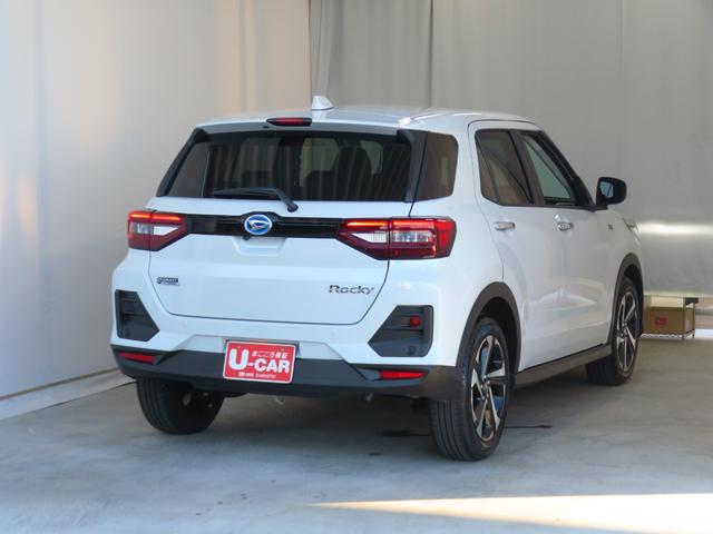 ロッキープレミアムＧ　ＨＥＶ　電動パーキングブレーキ　１年間無料保証電動格納式ドアミラー　ＵＳＢ接続　衝突被害軽減　Ｂｌｕｅｔｏｏｔｈ対応　地デジ　ＬＥＤライト　Ｓヒーター　９型ディスプレイオーディオ　キーフリー　パノラマカメラ　オートエアコン　パワーウィンドウ（三重県）の中古車