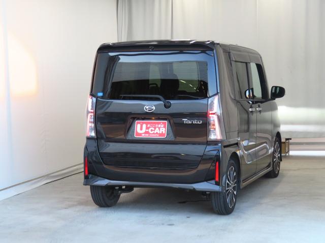 タントカスタムＲＳ　　　純正７型ナビ　バックカメラ　１年間無料保証両側パワスライドドア　レーンキープＡ　ＩＳＴＯＰ　地デジ　ＢＴ対応　オートＬＥＤ　ＤＶＤ　前後ドラレコ　キーフリー　運転席・助手席シートヒータ　電動パーキングブレーキ　コーナーセンサー　オートエアコン（三重県）の中古車