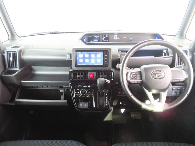 タントカスタムＲＳ　　　純正７型ナビ　バックカメラ　１年間無料保証両側パワスライドドア　レーンキープＡ　ＩＳＴＯＰ　地デジ　ＢＴ対応　オートＬＥＤ　ＤＶＤ　前後ドラレコ　キーフリー　運転席・助手席シートヒータ　電動パーキングブレーキ　コーナーセンサー　オートエアコン（三重県）の中古車