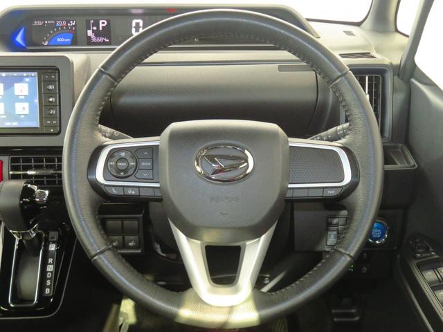 タントカスタムＲＳ　　　純正７型ナビ　バックカメラ　１年間無料保証両側パワスライドドア　レーンキープＡ　ＩＳＴＯＰ　地デジ　ＢＴ対応　オートＬＥＤ　ＤＶＤ　前後ドラレコ　キーフリー　運転席・助手席シートヒータ　電動パーキングブレーキ　コーナーセンサー　オートエアコン（三重県）の中古車