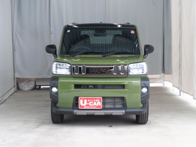 タフトGターボ ダーククロムベンチャー 1年間無料保証車線逸脱警報装置 衝突回避支援ブレーキ シートヒータ 電動格納ドアミラー 安全ボディ LED ムーンルーフ Aストップ ターボ車 バックカメラ キーフリー 電動パーキングブレーキ コーナーセンサー(三重県)の中古車