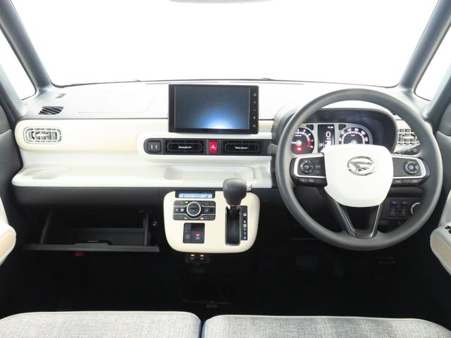 ムーヴキャンバスストライプスGターボ 電動パーキングブレーキ 1年間無料保証Bluetooth対応 Bカメラ 1オーナー 地デジ シートH 左右オートスライド オートエアコン LEDヘッドライト 元試乗車 ターボ車 9型ディスプレイオーディオ キーフリー コーナーセンサー(三重県)の中古車