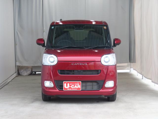 ムーヴキャンバスセオリーＧ　　　　９型ディスプレイオーディオ　１年間無料保証ブルートゥース　ＩＳＴＯＰ　衝突軽減ブレーキ　電動格納式ミラー　ＬＥＤヘッド　シートヒーター　両側オートスライドドア　フルセグ　ＵＳＢポート　パノラマカメラ　電動パーキングブレーキ　コーナーセンサー（三重県）の中古車