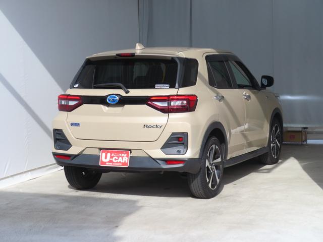 ロッキープレミアムG HEV 純正7型ナビ ETC 1年間無料保証電動格納式ドアミラー USB接続 衝突被害軽減 Bluetooth対応 地デジ 衝突安全ボディ 前後Dレコ LEDライト パノラマカメラ 電動パーキングブレーキ コーナーセンサー キーフリー(三重県)の中古車