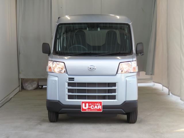 ハイゼットカーゴDX 2WD CVT キーレスエントリー 1年間無料保証安全ボディ 展示車 エコアイドル オートライト 記録簿 レーンアシスト 両席エアバッグ ワンオーナー ABS マニュアルエアコン コーナーセンサー パワーウィンドウ レベリング AM/FMラジオ(三重県)の中古車