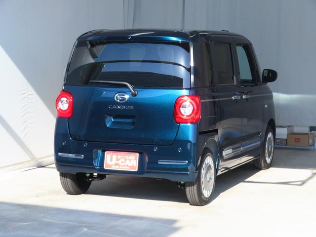 ムーヴキャンバスセオリーG 9型ディスプレイオーディオ 1年間無料保証ブルートゥース ISTOP 衝突軽減ブレーキ 電動格納式ミラー LEDヘッド シートヒーター 両側オートスライドドア Bカメラ 地デジ USBポート キーフリー 電動パーキングブレーキ コーナーセンサ(三重県)の中古車