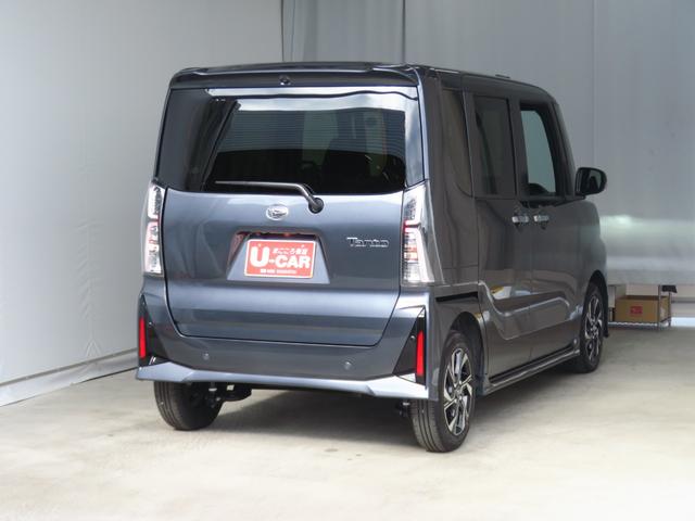 タントカスタムX 9型ディスプレイオーディオ 1年間無料保証衝突軽減ブレーキ コーナーセンサー Bluetooth アイドリングストップ Bカメラ 地デジ ワンオーナー 運転席・助手席シートヒーター 両側パワースライドドア キーフリー 電動パーキングブレーキ(三重県)の中古車