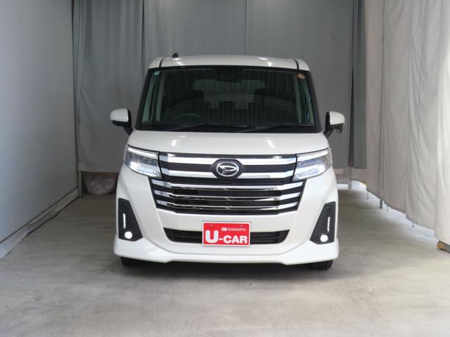 トールカスタムＧターボ　９型ディスプレイオーディオ　１年間無料保証２０２６初売り１／４〜　両側パワスラドア　アダプティブクルーズ　衝突回避支援ブレーキ　ＬＥＤライト　ＵＳＢ　電動格納ミラー　ＴＶ　キーフリー　ワンオーナー　パノラマカメラ　電動パーキングブレーキ（三重県）の中古車