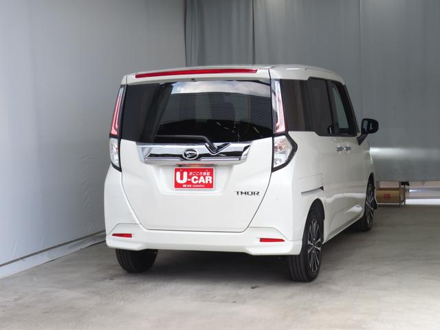 トールカスタムＧターボ　９型ディスプレイオーディオ　１年間無料保証２０２６初売り１／４〜　両側パワスラドア　アダプティブクルーズ　衝突回避支援ブレーキ　ＬＥＤライト　ＵＳＢ　電動格納ミラー　ＴＶ　キーフリー　ワンオーナー　パノラマカメラ　電動パーキングブレーキ（三重県）の中古車