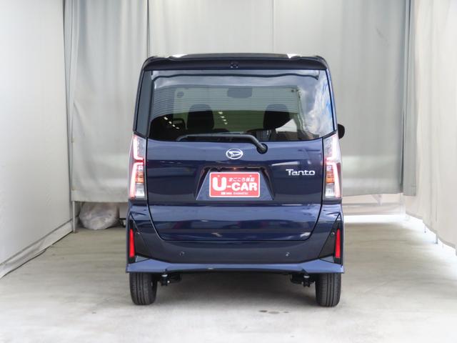 タントカスタムX 9型ディスプレイオーディオ 1年間無料保証衝突軽減ブレーキ コーナーセンサー Bluetooth Bカメラ TV 盗難警報装置 LED ワンオーナー キーフリー 運転席・助手席シートヒーター 電動パーキングブレーキ 両側パワースライドドア(三重県)の中古車