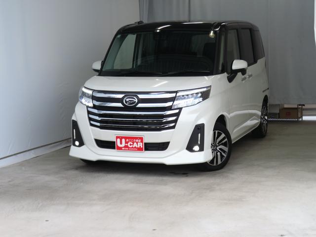 トールカスタムG 9型ディスプレイオーディオ 1年間無料保証LEDライト ブルートゥース Iストップ 電格ミラー ウォークスルー 地デジ バックカメラ ワンオーナー USB キーフリー 電動パーキングブレーキ 両側パワースライドドア コーナーセンサー(三重県)の中古車