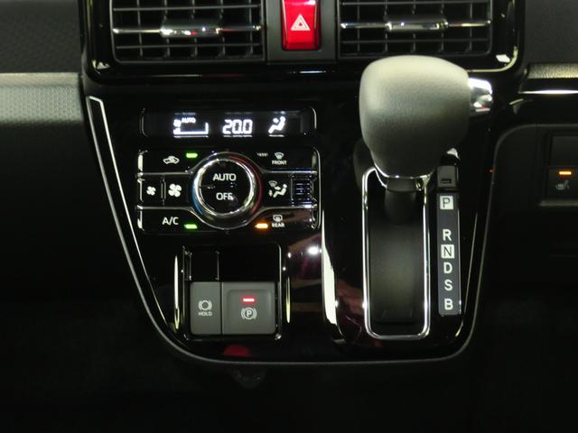 タントカスタムＸ　届出済未使用車　バックカメラ　１年間無料保証衝突軽減ブレーキ　コーナーセンサー　アイドリングストップ　盗難警報装置　ＬＥＤヘッド　ワンオーナー　前席シートヒーター　電動格納ミラー　両側パワースライドドア　キーフリー　電動パーキングブレーキ（三重県）の中古車