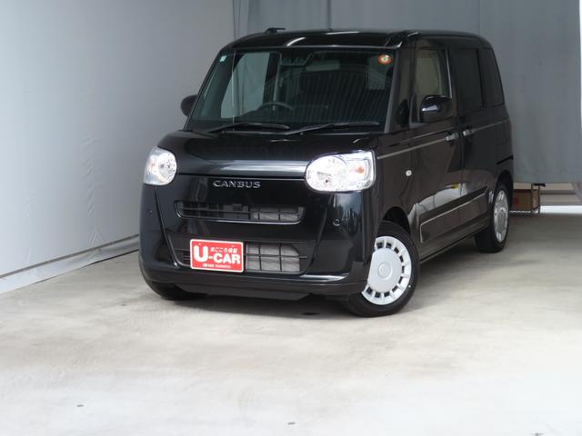 ムーヴキャンバスセオリーX 両側パワースライドドア 1年間無料保証電動格納式ドアミラー キーフリーシステム アイドリングSTOP オートライト ABS 衝突安全ボディ ベンチシート オートエアコン コーナーセンサー パワーウィンドウ プッシュ式エンジンスターター(三重県)の中古車