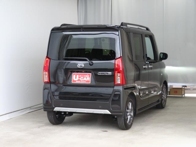 タントファンクロス　　　　　電動パーキングブレーキ　１年間無料保証両側オートドア　パワーウィンドウ　ワンオーナー　レーンキープアシスト　ＬＥＤヘットライト　パノラマカメラ　キーフリー　運転席・助手席シートヒーター　オートエアコン　コーナーセンサー　電動格納ミラー（三重県）の中古車