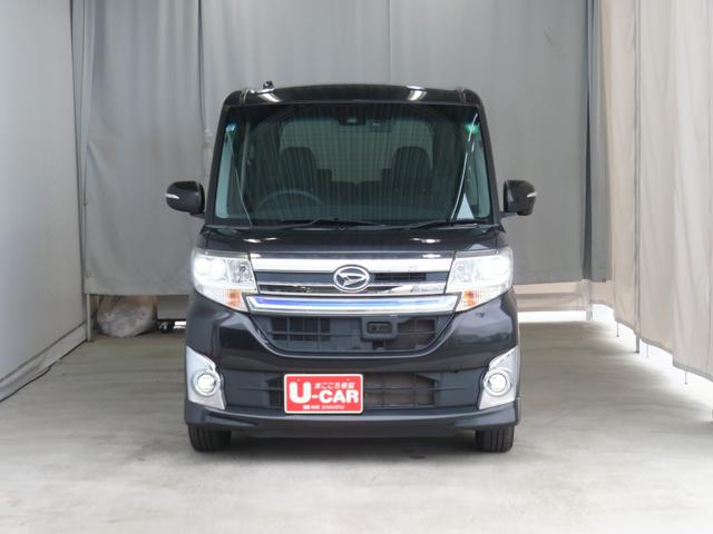 タントカスタムX トップエディションSAII 1年間無料保証DVD再生 衝突軽減システム Bluetooth 両側スライド片側電動ドア 車線逸脱警報装置 セキュリティ 1オーナ− 衝突安全ボディ バックカメラ 前方用ドライブレコーダー 7.7型ナビ キーフリー(三重県)の中古車