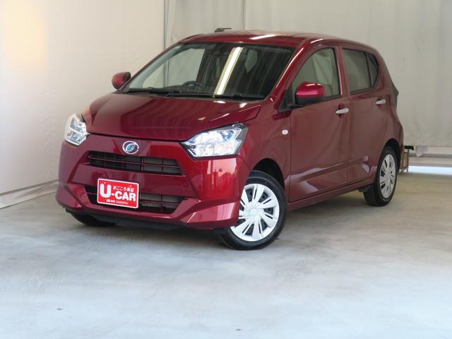 ミライースＸ　ＳＡIII　　　　　　マニュアルエアコン　１年間無料保証盗難防止アラーム　試乗車ＵＰ　衝突回避支援ブレーキ機能　電格ミラ　レーンキープアシスト　安全ボディ　運転席助手席エアバック　点検記録簿付　１オーナー　ＬＥＤライト　キーレスキー　パワーウィンドウ（三重県）の中古車