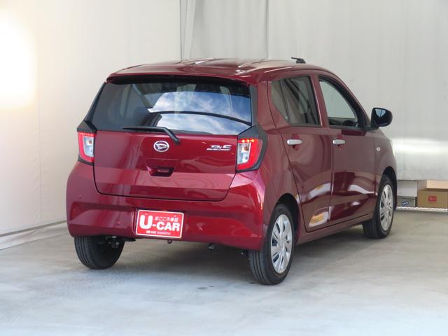 ミライースＸ　ＳＡIII　　　　　　マニュアルエアコン　１年間無料保証盗難防止アラーム　試乗車ＵＰ　衝突回避支援ブレーキ機能　電格ミラ　レーンキープアシスト　安全ボディ　運転席助手席エアバック　点検記録簿付　１オーナー　ＬＥＤライト　キーレスキー　パワーウィンドウ（三重県）の中古車