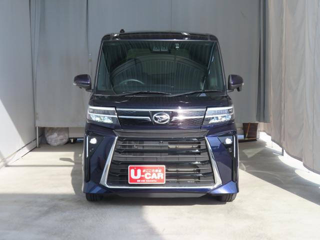 タントカスタムＲＳ　純正１０型ナビ　パノラマカメラ　１年間無料保証両側パワスライドドア　レーンキープＡ　ＩＳＴＯＰ　地デジ　ＥＴＣ　１オーナー　前後ドラレコ　Ｂｌｕｅｔｏｏｔｈ対応　電動パーキングブレーキ　運転席・助手席シートヒーター　キーフリー　コーナーセンサー（三重県）の中古車