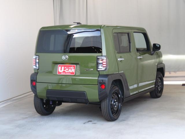 タフトX 届出済未使用車 電動パーキングブレーキ 1年間無料保証展示車 電動ミラー ハイビームアシスト デュアルエアバッグ 安全ボディ キーフリー 記録簿 ガラスルーフ パワーウィンドウ ABS ワンオーナー アイドリング Bカメ オートエアコン コーナーセンサー(三重県)の中古車