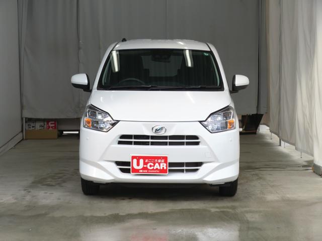 ミライースＸ　ＳＡIII　　　　　　マニュアルエアコン　１年間無料保証盗難防止アラーム　試乗車ＵＰ　衝突回避支援ブレーキ機能　電格ミラー　レーンキープアシスト　運転席助手席エアバック　点検記録簿　１オーナー　ＬＥＤライト　キーレスキー　コーナーセンサー　パワーウィンドウ（三重県）の中古車