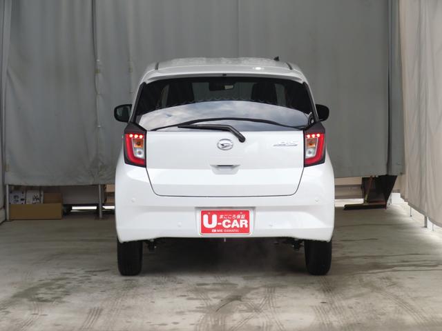 ミライースＸ　ＳＡIII　　　　　　マニュアルエアコン　１年間無料保証盗難防止アラーム　試乗車ＵＰ　衝突回避支援ブレーキ機能　電格ミラー　レーンキープアシスト　運転席助手席エアバック　点検記録簿　１オーナー　ＬＥＤライト　キーレスキー　コーナーセンサー　パワーウィンドウ（三重県）の中古車