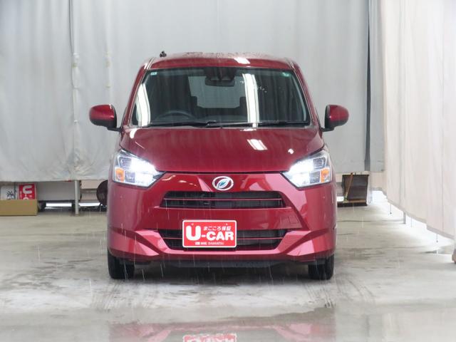 ミライースＸ　ＳＡIII　　　　　　マニュアルエアコン　１年間無料保証盗難防止アラーム　試乗車ＵＰ　衝突回避支援ブレーキ　電格ミラー　レーンキープアシスト　パワーウィンドウ　運転席助手席エアバック　点検記録簿付　１オーナー　ＬＥＤライト　キーレスキー　コーナーセンサー（三重県）の中古車