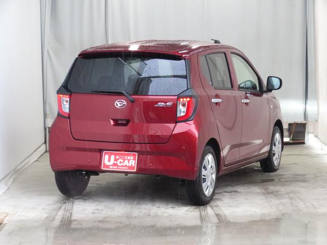 ミライースＸ　ＳＡIII　　　　　　マニュアルエアコン　１年間無料保証盗難防止アラーム　試乗車ＵＰ　衝突回避支援ブレーキ　電格ミラー　レーンキープアシスト　パワーウィンドウ　運転席助手席エアバック　点検記録簿付　１オーナー　ＬＥＤライト　キーレスキー　コーナーセンサー（三重県）の中古車