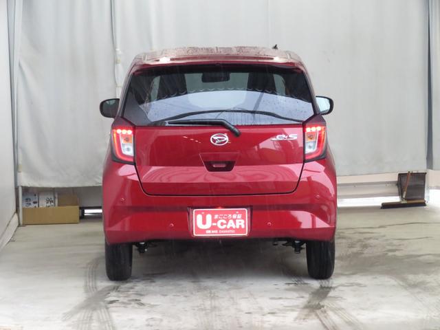 ミライースＸ　ＳＡIII　　　　　　マニュアルエアコン　１年間無料保証盗難防止アラーム　試乗車ＵＰ　衝突回避支援ブレーキ　電格ミラー　レーンキープアシスト　パワーウィンドウ　運転席助手席エアバック　点検記録簿付　１オーナー　ＬＥＤライト　キーレスキー　コーナーセンサー（三重県）の中古車