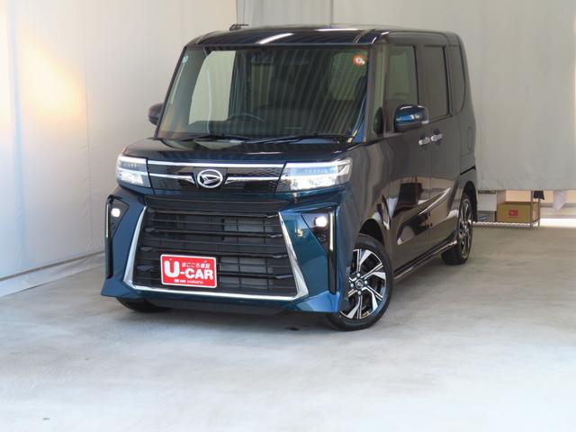 タントカスタムX 運転席・助手席シートヒーター 1年間無料保証衝突軽減ブレーキ コーナーセンサー アイドリングストップ Bカメラ 盗難警報装置 LED ワンオーナー 電動格納ミラー 電動パーキングブレーキ 両側パワースライドドア キーフリー オートエアコン(三重県)の中古車