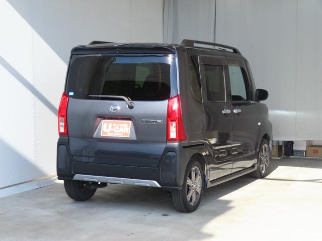 タントファンクロスターボ 純正10型ナビ ETC 1年間無料保証電格ミラー LEDランプ シートヒータ フルセグ 衝突軽減ブレーキ USB Rカメラ i−stop DVD 1オーナー 盗難警報装置 電動パーキングブレーキ 両側パワースライドドア コーナーセンサー(三重県)の中古車