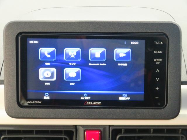 ムーヴキャンバスストライプスG 7型ナビ パノラマカメラ 1年間無料保証BLUETOOTH レンタカーアップ コーナーセンサー アイドルストップ ETC USBポート ドライブレコーダー 運転席・助手席シートヒーター 地デジ 電動パーキングブレーキ 両側パワースライドドア(三重県)の中古車