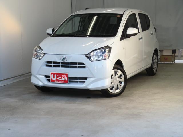 ミライースＸ　ＳＡIII　　　　　　マニュアルエアコン　１年間無料保証ペダル踏み間違い抑制　衝突回避支援ブレーキ　点検記録簿　１オーナー　キーレスキー　ＡＢＳ　エアバック　コーナーセンサー　パワーウィンドウ　アイドリングストップ　電動格納ミラー　ＬＥＤヘッドライト（三重県）の中古車