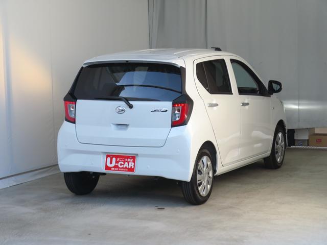 ミライースＸ　ＳＡIII　　　　　　マニュアルエアコン　１年間無料保証ペダル踏み間違い抑制　衝突回避支援ブレーキ　点検記録簿　１オーナー　キーレスキー　ＡＢＳ　エアバック　コーナーセンサー　パワーウィンドウ　アイドリングストップ　電動格納ミラー　ＬＥＤヘッドライト（三重県）の中古車