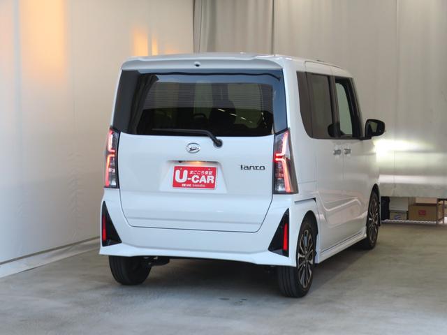 タントカスタムRS ecoIDLE非装着車 ETC 1年間無料保証地デジ BT対応 レンタカーアップ USBポート DVD 純正9型ナビ パノラマカメラ 前後ドラレコ 両側パワースライドドア 電動パーキングブレーキ 運転席・助手席シートヒーター コーナーセンサー(三重県)の中古車