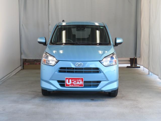 ミライースＸ　ＳＡIII　　　　　マニュアルエアコン　１年間無料保証盗難防止アラーム　試乗車ＵＰ　衝突回避支援ブレーキ機能　コーナーセンサー　電格ミラ　レーンキープアシスト　運転席助手席エアバック　点検記録簿付　１オーナー　ＬＥＤライト　キーレスキー　パワーウィンドウ（三重県）の中古車