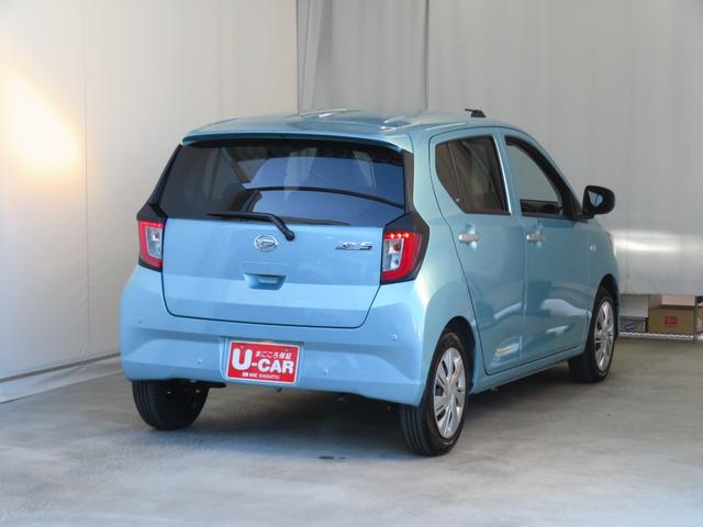 ミライースＸ　ＳＡIII　　　　　マニュアルエアコン　１年間無料保証盗難防止アラーム　試乗車ＵＰ　衝突回避支援ブレーキ機能　コーナーセンサー　電格ミラ　レーンキープアシスト　運転席助手席エアバック　点検記録簿付　１オーナー　ＬＥＤライト　キーレスキー　パワーウィンドウ（三重県）の中古車