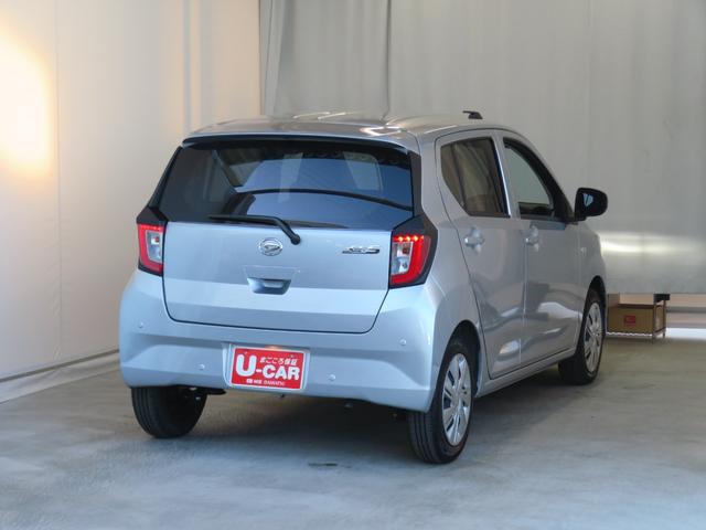 ミライースＸ　ＳＡIII　　　　　　マニュアルエアコン　１年間無料保証盗難防止アラーム　試乗車ＵＰ　衝突回避支援ブレーキ機能　コーナーセンサー　電格ミラ　レーンキープアシスト　　　点検記録簿付　１オーナー　ＬＥＤライト　キーレスキー　パワーウィンドウ　純正フロアマット（三重県）の中古車