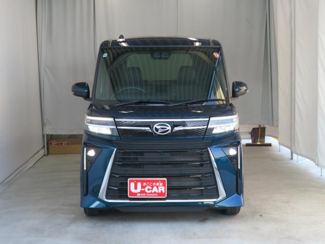 タントカスタムＸ　　　　９型ディスプレイオーディオ　１年間無料保証衝突軽減ブレーキ　コーナーセンサー　Ｂカメラ　ＴＶ　盗難警報装置　ＬＥＤ　ワンオーナー　キーフリー　運転席・助手席シートヒーター　電動パーキングブレーキ　両側パワースライドドア（三重県）の中古車