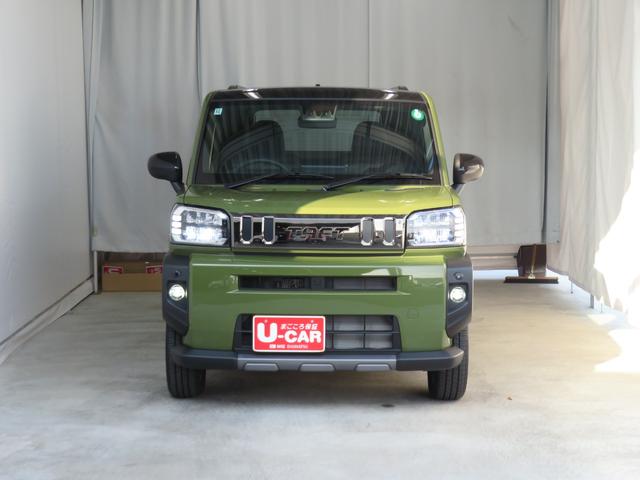 タフトＧ　ダーククロムベンチャー　コーナーセンサー　１年間無料保証１オ−ナ−　アダプティブクルコン　ＵＳＢ　リアカメラ　地デジ　ＬＥＤライト　電格ミラー　９型ディスプレイオーディオ　電動パーキングブレーキ　　運転席・助手席シートヒーター（三重県）の中古車